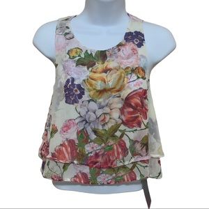 Show Me Your Mumu Floral Crop Top